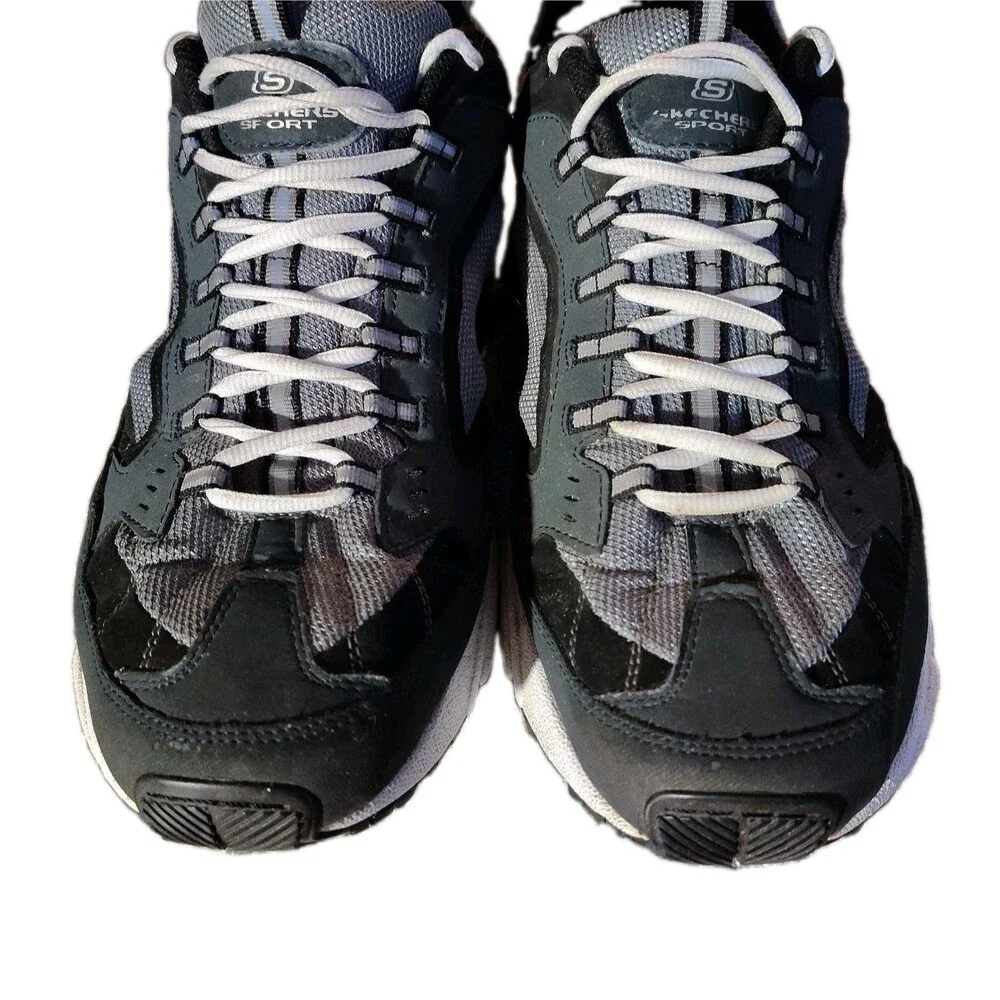 Skechers Stamina Nuovo Men's Size 15 Wide Leather Walking Casual Sneakers 50988